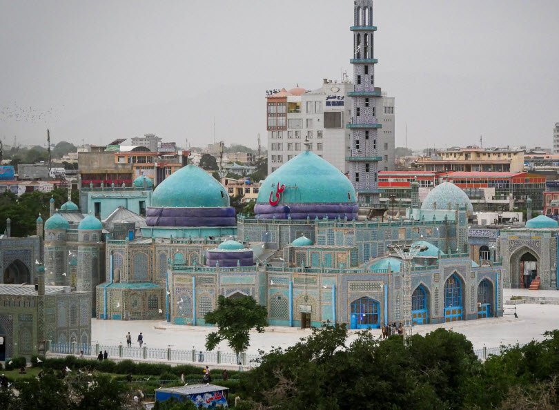 Mazar-e-Sharif Mosque, Mazar-e-Sharif, Balkh Province, Afghanistan